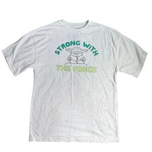 Star Wars Grogu “Strong With The Force” Graphic Tee S